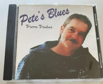 CD Pete's Blues-Pierre Paulus 2011 beschikbaar voor biedingen