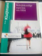 F. Kluijtmans - Bedrijfskundige aspecten van HRM, Ophalen of Verzenden, Zo goed als nieuw, F. Kluijtmans