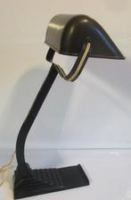 oude industriele bureaulamp Erpe bakelieten kap, Verzenden