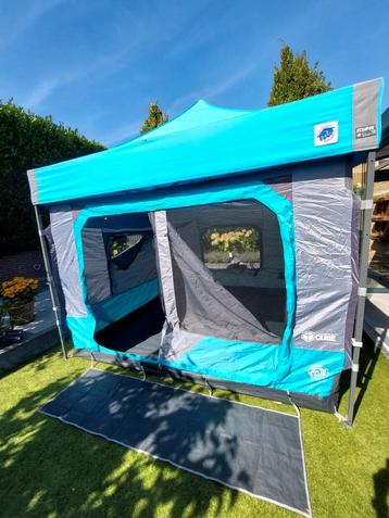 Eclipse tent 3x3m, zijwanden, camping cube, & meer extra's beschikbaar voor biedingen