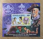 Postzegels scout Djibouti 1981 velletjes serie, Ophalen of Verzenden, Buitenland