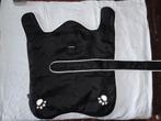 Klein reflecterend zwart hondenjasje/dekje €5-€7,50, Dieren en Toebehoren, Hondenkleding, Ophalen of Verzenden, Zo goed als nieuw