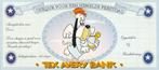 Tex Avery Bank Uitnodigings Cheques., Verzamelen, Nieuw, Plaatje, Poster of Sticker, Verzenden, Tex Avery