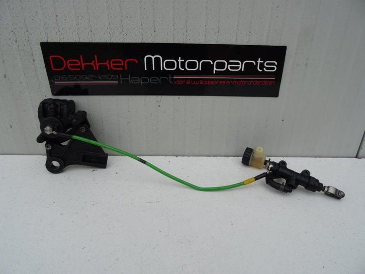 Tokico Achter remklauw + Rempomp Kawasaki ZX10R 2008-2009 >, Motoren, Onderdelen | Kawasaki, Gebruikt, Ophalen of Verzenden