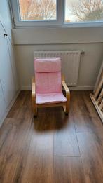 IKEA PAONG Kinderfauteuil met Roze Hoes, Ophalen, Gebruikt, Stoel