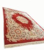 Chinees tapijt handgeknoopt vloerkleed wol vintage klassiek, 200 cm of meer, 200 cm of meer, Gebruikt, Rechthoekig