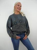 *Abfab Vintage Unisex Sweater / Wintertrui L*, Maat 42/44 (L), Zo goed als nieuw, Grijs, Beer