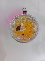 Oude kerstbal van glas diorama, Ophalen of Verzenden, Zo goed als nieuw