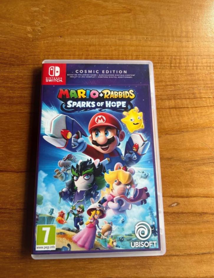 Mario + Rabbids Sparks of Hope - Nintendo Switch, Spelcomputers en Games, Games | Nintendo Switch, Gebruikt, Strategie en Constructie