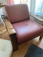 Two leather armchairs, Huis en Inrichting, Vintage, 75 tot 100 cm, Zo goed als nieuw, 50 tot 75 cm