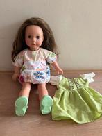 Götz pop 46 cm met kleding, Ophalen of Verzenden, Babypop