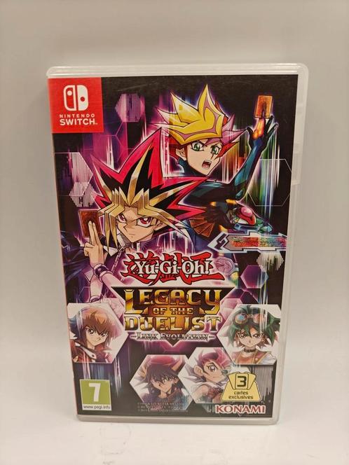 Yu-Gi-Oh legacy of the duelist Nintendo switch, Spelcomputers en Games, Games | Nintendo Switch, Zo goed als nieuw, 1 speler, Vanaf 3 jaar