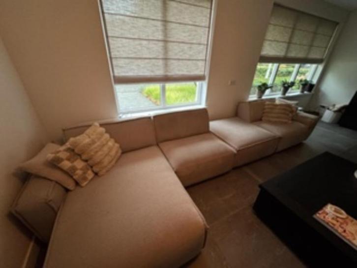 elementenbank Brooklyn, Huis en Inrichting, Banken | Bankstellen, Gebruikt, Hoekbank, Vierpersoons of meer, 200 tot 250 cm, Stof