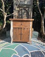 Kastje Indonesie 1 la scrapwood boothout old wood wit bruin, Huis en Inrichting, 1 of 2 laden, Nieuw, https://verburgtvintage.nl/#contact