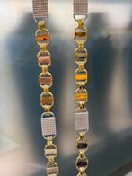 18KT Goud - 118.6 Gram - Ketting - PLATTE MAGNUM, Sieraden, Tassen en Uiterlijk, Kettingen, Ophalen, Nieuw, Goud, Goud