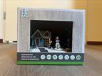 Kerstdorp set – 3 huisjes (Luville & Intratuin), Ophalen, Zo goed als nieuw