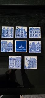 KLM tegeltjes /onderzetters, Antiek en Kunst, Ophalen