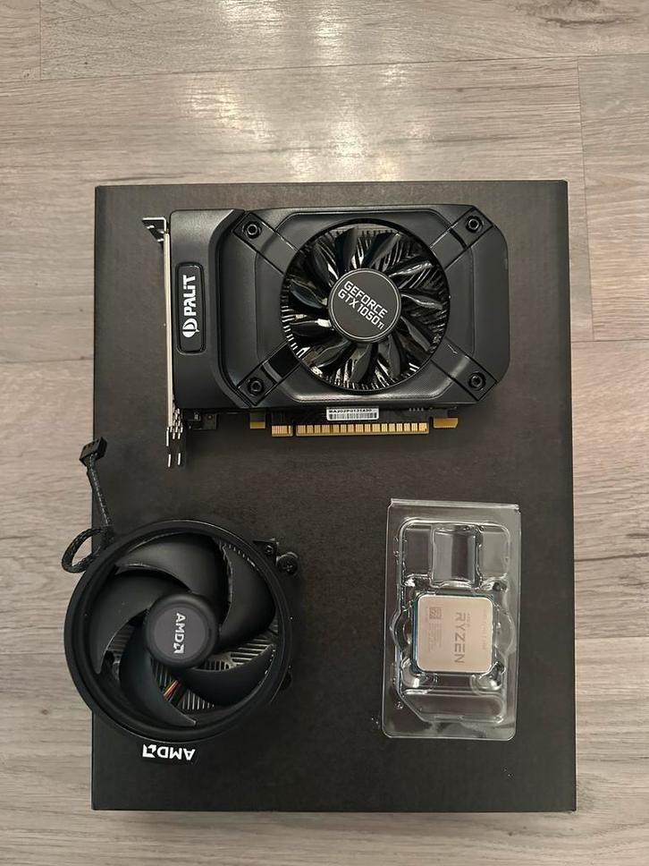 Palit 1050 Ti & Ryzen 5 2600 Combo, Computers en Software, Videokaarten, Gebruikt, Nvidia, PCI-Express 3.0, GDDR5, HDMI, Ophalen of Verzenden