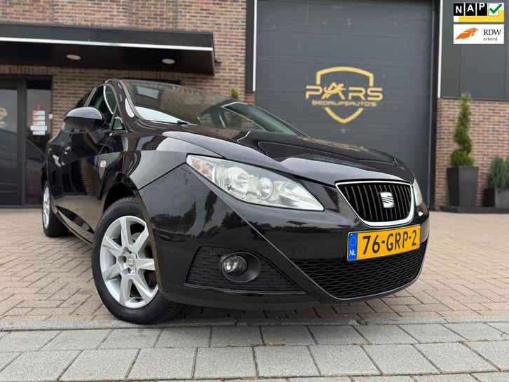 Seat Ibiza 1.4 Stylance Airco Elk.Ramen 5drs. Trekhaak zeer, Auto's, Seat, Bedrijf, Te koop, Ibiza, ABS, Airbags, Airconditioning