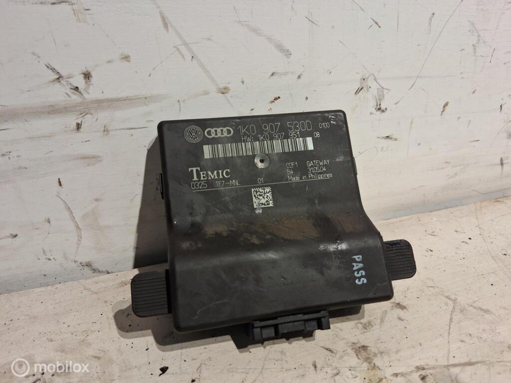 Body control module Audi A3 8P 2.0 TDI ('03-'12) 1K0907530D, Auto-onderdelen, Audi, Gebruikt, Audi, Ophalen of Verzenden