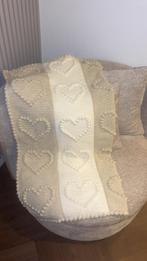 Prachtige deken/ baby deken beige-creme, Ophalen of Verzenden, Zo goed als nieuw, 100 cm of meer, Deken