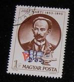 Magyar Posta / Hongarije 1973 José Marti 1853 - 1895, Ophalen of Verzenden, Gestempeld