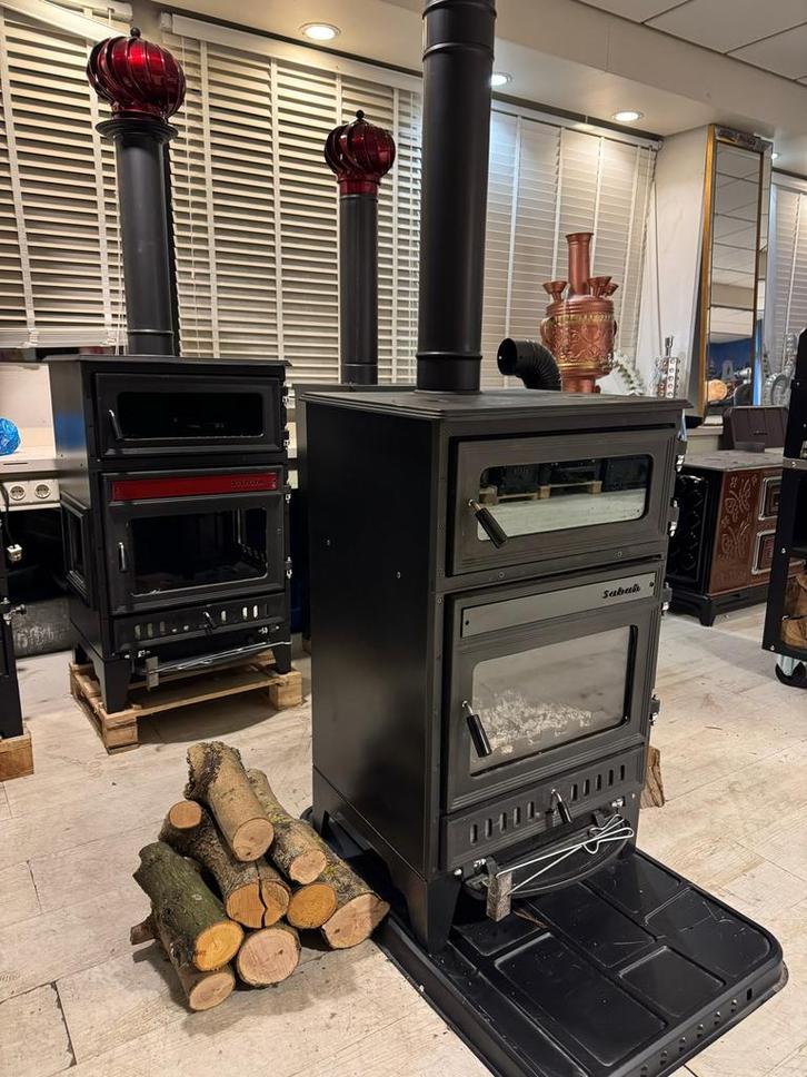 Houtkachel  soba  sabah s107 16KW, Huis en Inrichting, Kachels, Nieuw, Vrijstaand, Houtkachel, Hout, Ophalen of Verzenden