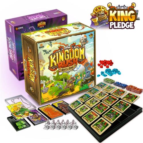 Kingdom Rush bordspel, Kickstarter ed. + veel stretch goals!, Hobby en Vrije tijd, Gezelschapsspellen | Bordspellen, Nieuw, Een of twee spelers