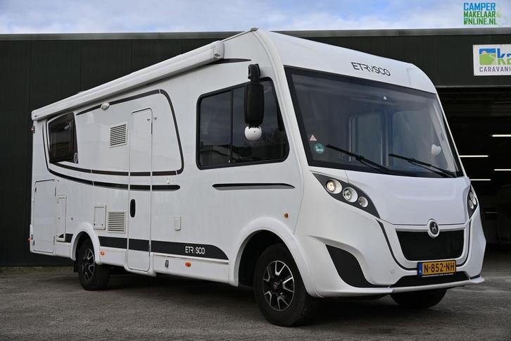 Etrusco I 740 SB, Caravans en Kamperen, Campers, Bedrijf, tot en met 4, Integraal, Etrusco, Diesel, Automaat, 7 tot 8 meter, Airconditioning