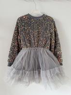 Dikke fleece gevoerde meisjes Kerstjurk Maat 130, Kinderen en Baby's, Kinderkleding | Overige, Ophalen of Verzenden, Gebruikt