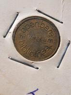 Penning Openbare Bibliotheek Hilversum, Postzegels en Munten, Penningen en Medailles, Ophalen of Verzenden