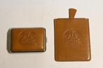 Hamburg souvenir vesta case lucifers zakspiegel leren etui, Verzamelen, Overige Verzamelen, Ophalen of Verzenden, Zo goed als nieuw