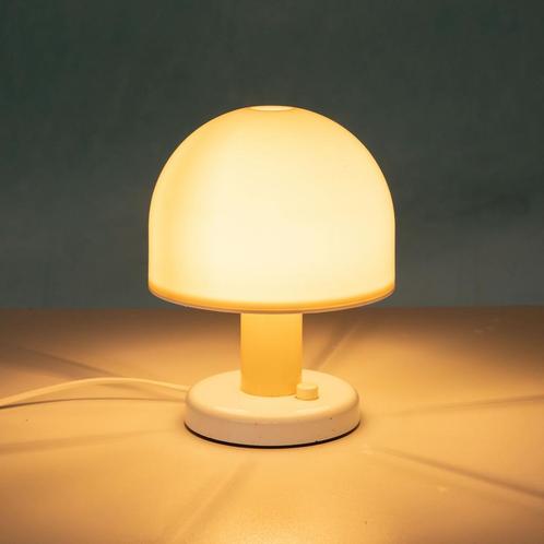 Space age mushroom tafellamp 70s Italian design table lamp, Huis en Inrichting, Lampen | Tafellampen, Gebruikt, Kunststof, Metaal