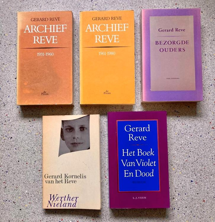 Gerard Reve vijf mooie boeken prijs is incl. verzending, Boeken, Romans, Zo goed als nieuw, Nederland, Verzenden