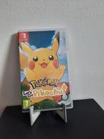 Pokémon let's go pikachu, Spelcomputers en Games, Games | Nintendo Switch, 1 speler, Zo goed als nieuw, Verzenden