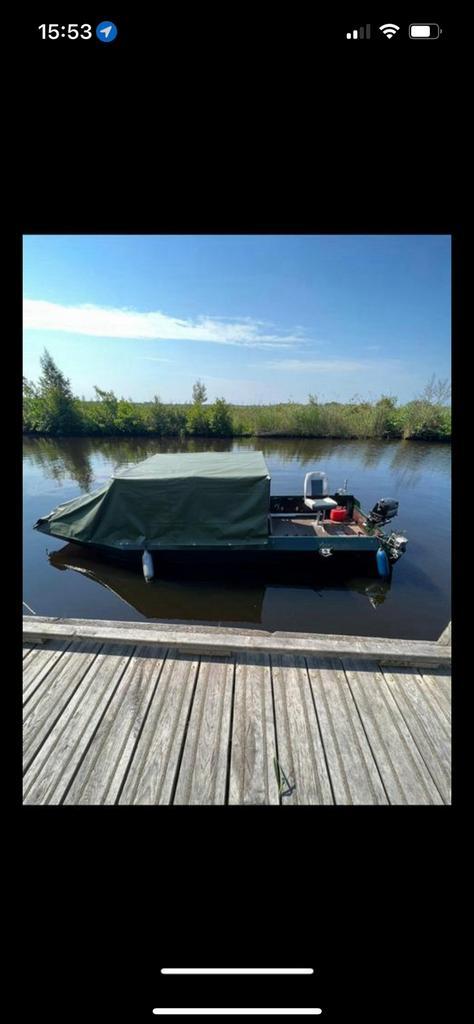 Top karper/vis bootje!!, Watersport en Boten, Hengelsport | Karpervissen, Gebruikt, Overige typen, Ophalen