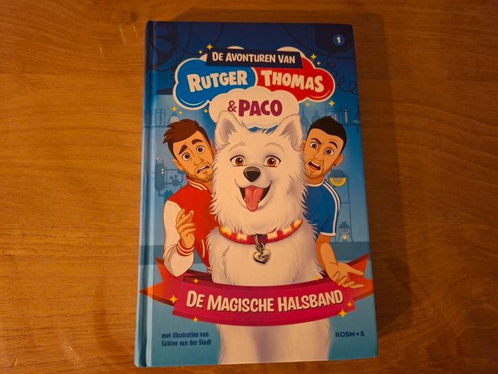 Rutger Vink - De magische halsband, Boeken, Kinderboeken | Jeugd | onder 10 jaar, Zo goed als nieuw, Fictie algemeen, Ophalen