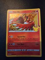 Ho-oh 001/025 celebration/25 years, Hobby en Vrije tijd, Verzamelkaartspellen | Pokémon, Verzenden, Zo goed als nieuw, Losse kaart