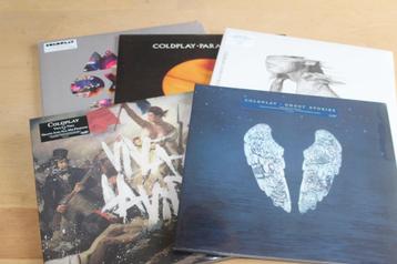 5x Coldplay verzameling nieuw op Clear vinyl LP beschikbaar voor biedingen