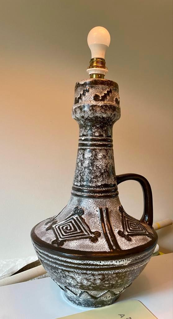 Vintage West-Germany Fat Lava Lampenvoet, Antiek en Kunst, Antiek | Lampen, Ophalen