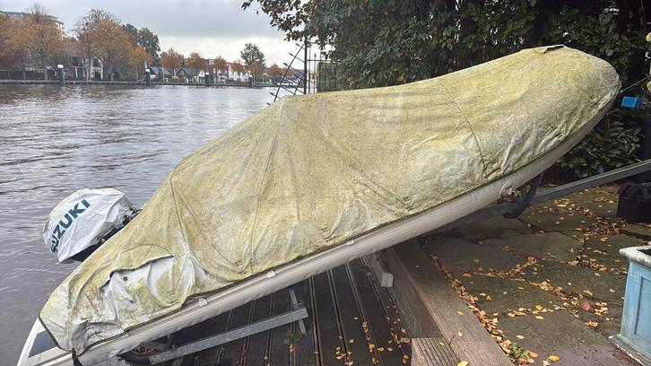 Grand 350 met 9.8 PK Toyota Motor (2016), Watersport en Boten, Overige Watersport en Boten, Gebruikt, Ophalen