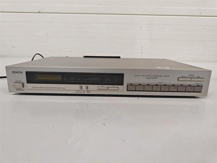 A7198 Denon TU-747 Tuner, Audio, Tv en Foto, Tuners, Gebruikt, Ophalen of Verzenden