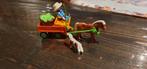 Playmobil Jongen en hond met paard en wagen., Ophalen of Verzenden, Zo goed als nieuw