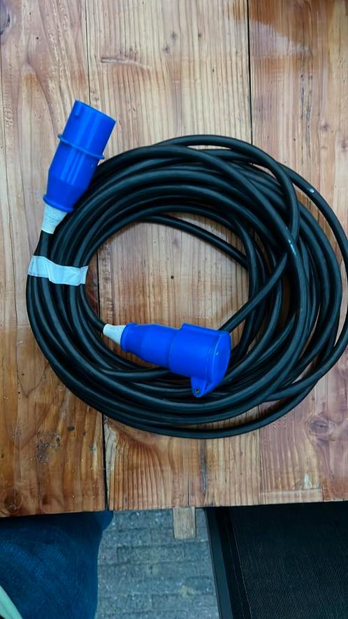 18 meter kabel cee dikke draad, Caravans en Kamperen, Caravan accessoires, Zo goed als nieuw, Ophalen