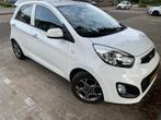 Kia Picanto 1.0 5-DRS 2014 Wit nieuwe apk, Auto's, Voorwielaandrijving, Stof, Zwart, 400 kg