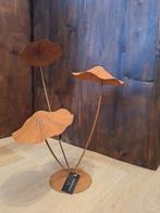 Metalen Paddenstoelen Roest Kleur - 42cm, Ophalen of Verzenden, Nieuw
