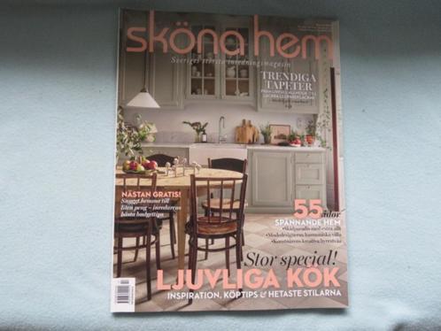 Zweeds woontijdschrift Sköna hem nr. 2-2025, Boeken, Tijdschriften en Kranten, Zo goed als nieuw, Glossy, Ophalen of Verzenden