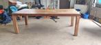 Teakhouten eettafel, Ophalen, Gebruikt, 200 cm of meer, 50 tot 100 cm