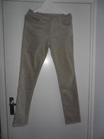 Parami Beige Ribbroek Met Wijduitlopende Pijpen W38 / L32, Maat 38/40 (M), Para Mi, Verzenden, Beige