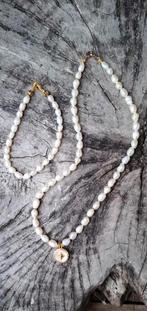 Nieuwe zoetwater (echte) parelen set (Handmade), Overige kleuren, Nieuw, Ophalen of Verzenden, Overige materialen
